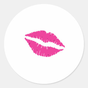 Kiss Runt Klistermärke