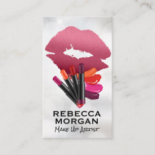 Kiss Stain Lipstick Färg Visitkort