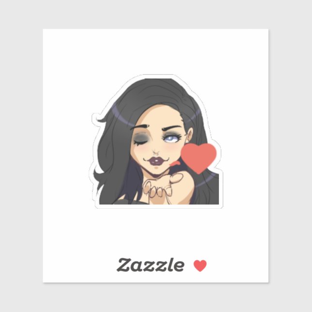 Kiss Sticker Klistermärken (Ark)