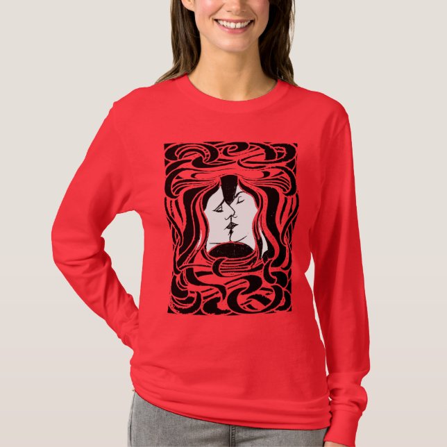 Kiss Tee Shirt (Framsida)