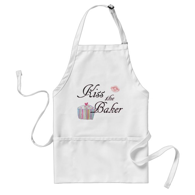 Kiss the Baker Apron Förkläde (Framsidan)