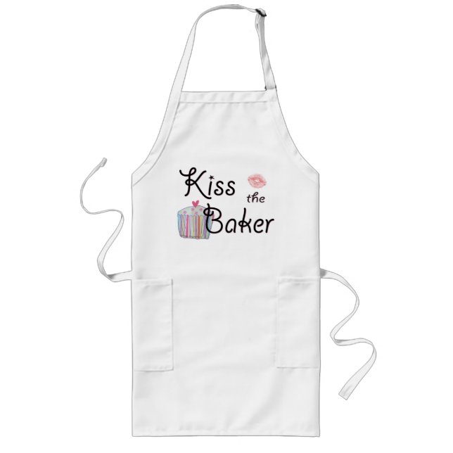 Kiss the Baker Långt Förkläde (Framsidan)