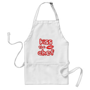 Kiss the Chef Long Apron Förkläde