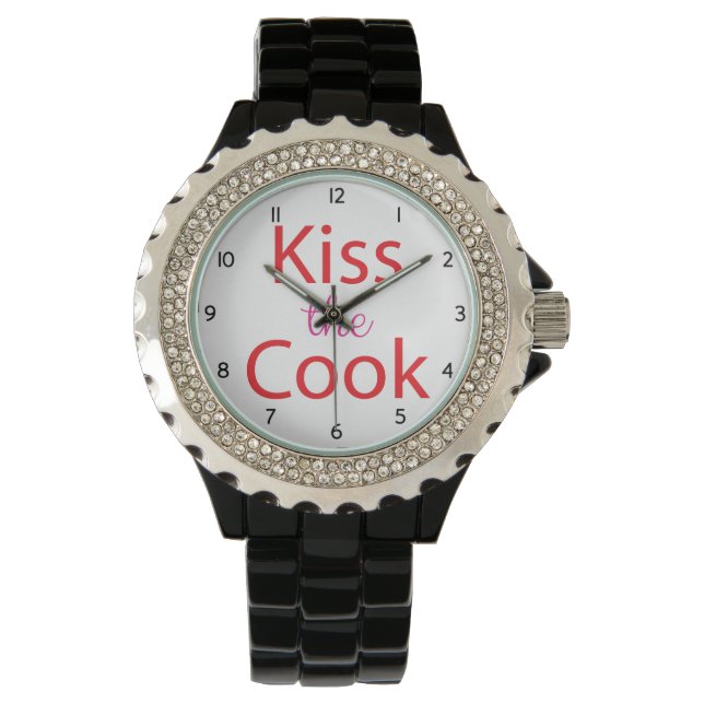 Kiss the Cook Armbandsur (Framsida)