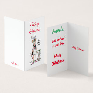 "Kiss the Cook", en trött kvinna behöver stöd Kort