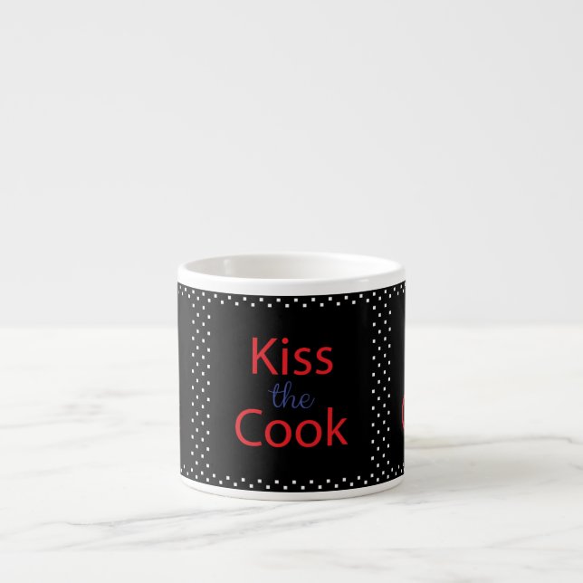 Kiss the Cook Espressomugg (Framsidan)