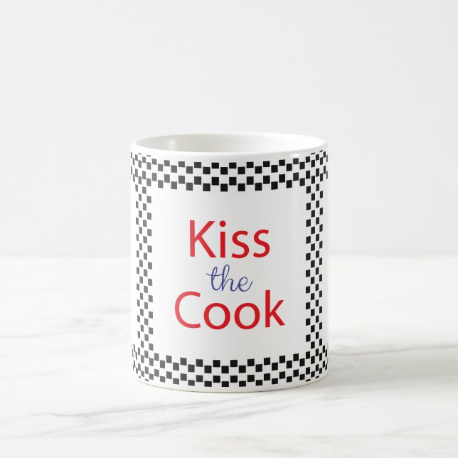 Kiss the Cook Kaffemugg (Center)