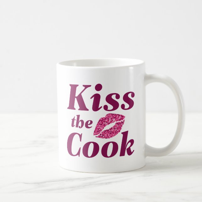 Kiss the Cook Kaffemugg (Höger)