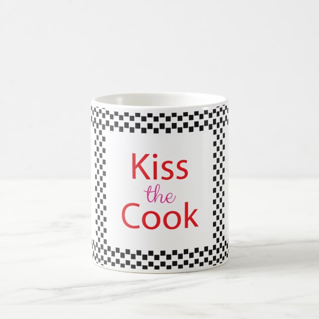 Kiss the Cook Kaffemugg (Center)