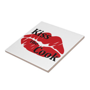 Kiss the Cook Kakelplatta