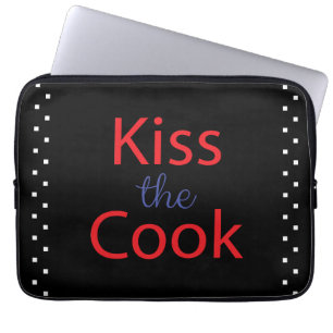 Kiss the Cook Laptop Fodral