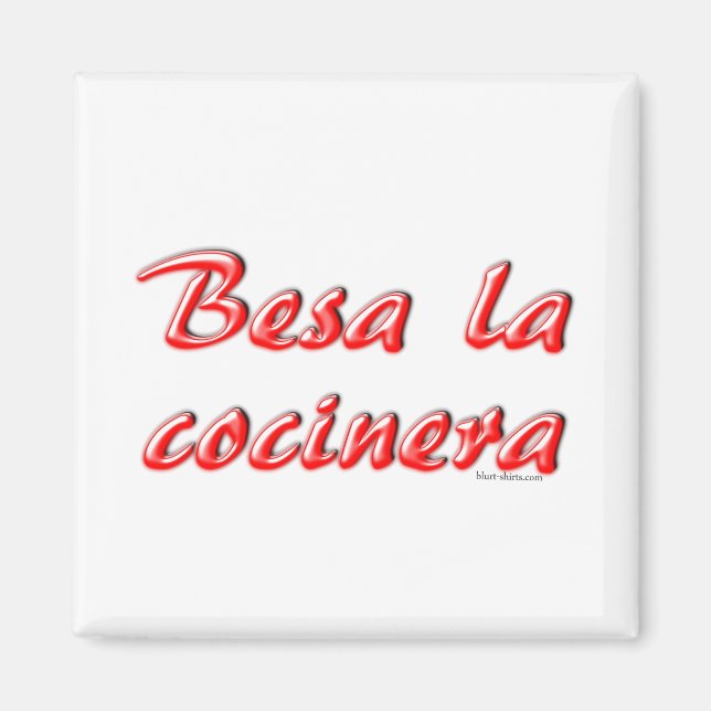 Kiss the Cook Magnet (Framsidan)