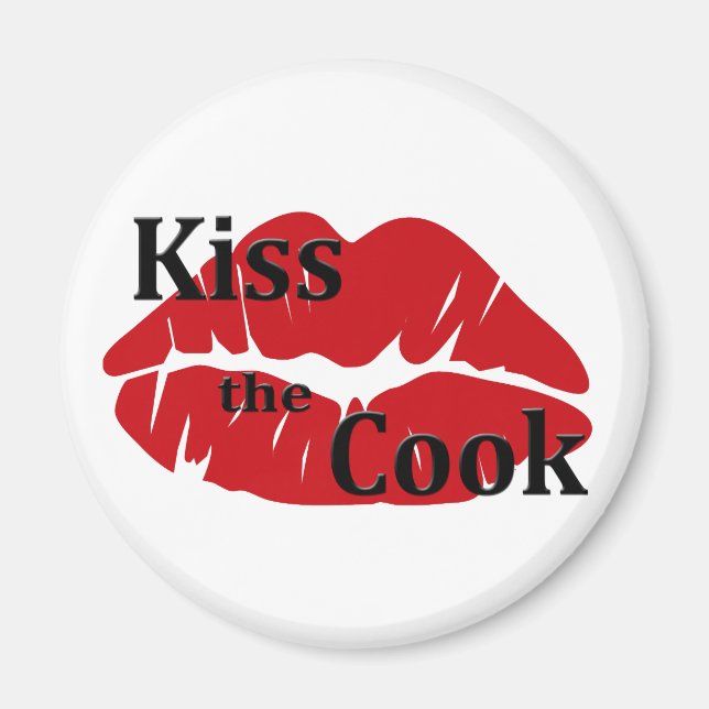 Kiss the Cook Magnet (Framsidan)