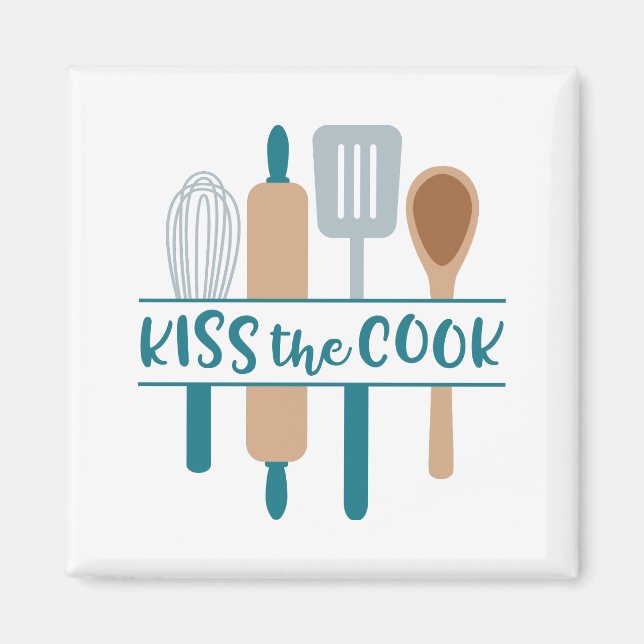 Kiss the Cook Magnet (Framsidan)