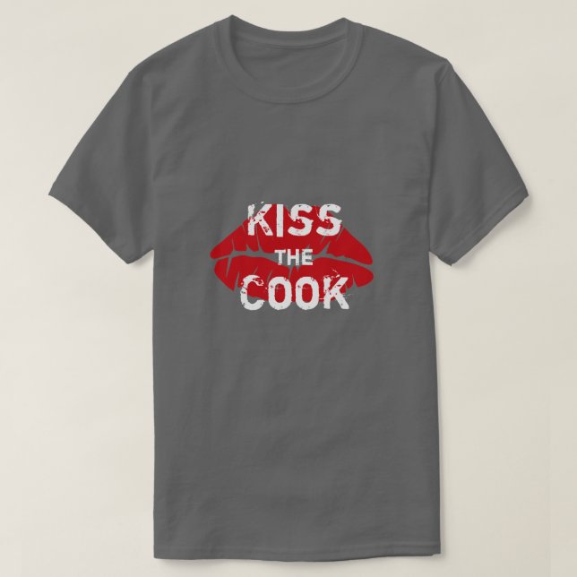 Kiss the Cook Manar T-shirt (Design framsida)