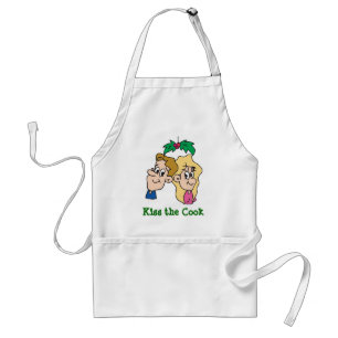 Kiss the Cook Mistletoe Apron Förkläde
