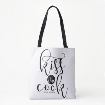 Kiss the Cook Modern Script Personlig