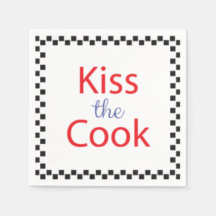 Kiss the Cook Pappersservett