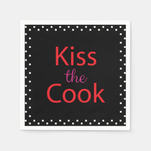 Kiss the Cook Pappersservett