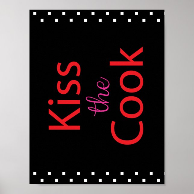 Kiss the Cook Poster (Framsidan)