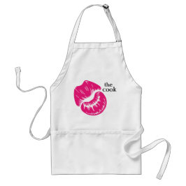 "Kiss the Cook" Rosa Förkläde