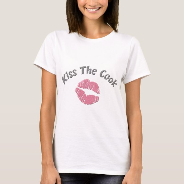 Kiss the Cook Tee Shirt (Framsida)