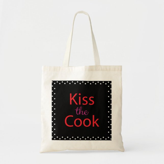 Kiss the Cook Tygkasse (Framsidan)