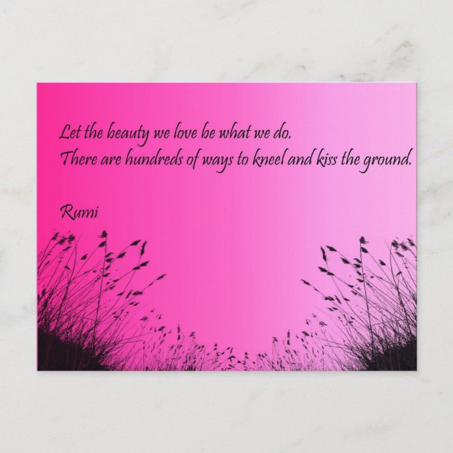 Kiss the Ground Vykort (Framsida)