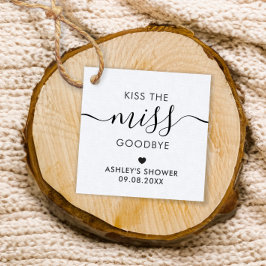 Kiss the Miss AdjMöhippa Märkre, Kraft Gåvor Etiketter