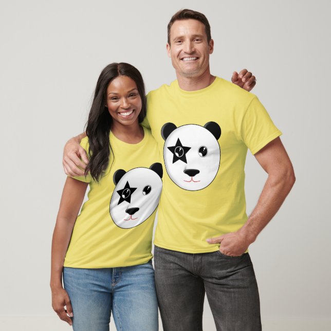 Kiss The Pandas T-shirt (Unisex)