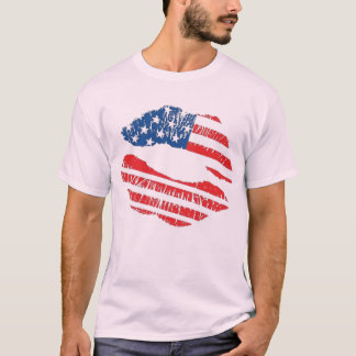 "Kiss the USA" T Shirt