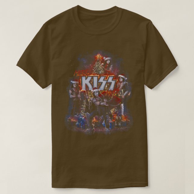 KISS  Very Merry KISSmas  T Shirt (Design framsida)