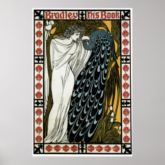 Kiss Vintage William H Bradley Poster