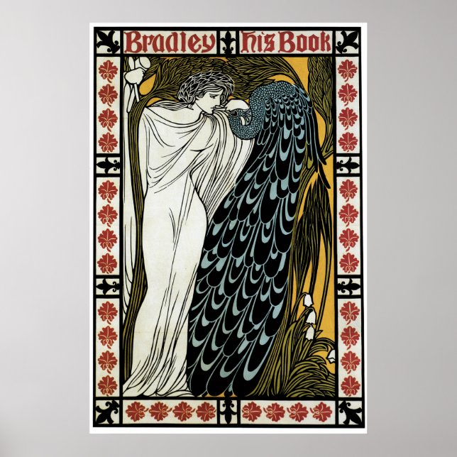 Kiss Vintage William H Bradley Poster (Framsidan)