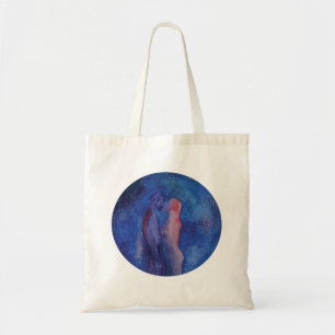 Kiss Watercolor Art Budget Tote Tygkasse