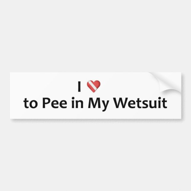 Kissa i wetsuit bildekal (Framsidan)