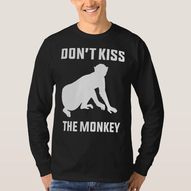 Kissa inte apnyckelpoxen t shirt (Framsida)
