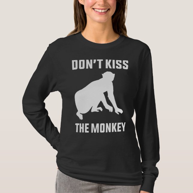 Kissa inte apnyckelpoxen t shirt (Framsida)