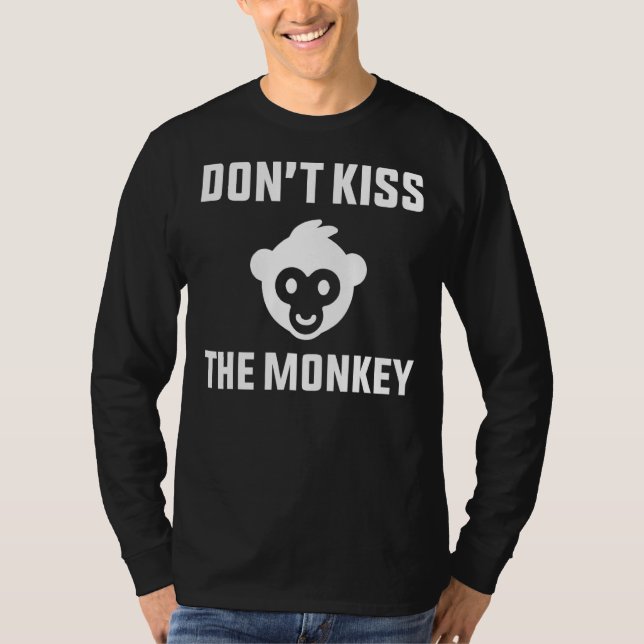 Kissa inte apnyckelpoxen t shirt (Framsida)