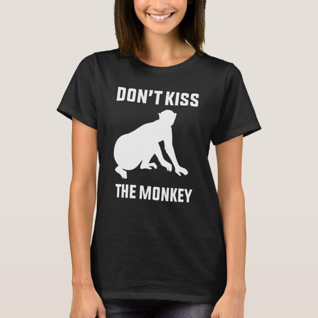 Kissa inte apnyckelpoxen t shirt (Framsida)