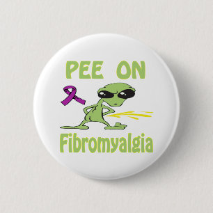 Kissa på Fibromyalgia knäppas Knapp