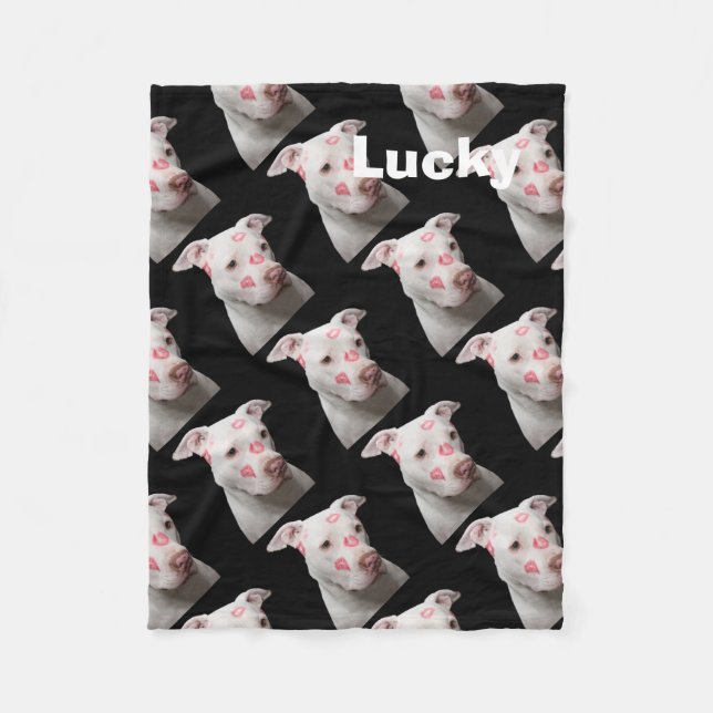 Kissable groptjur fleecefilt (Framsidan)