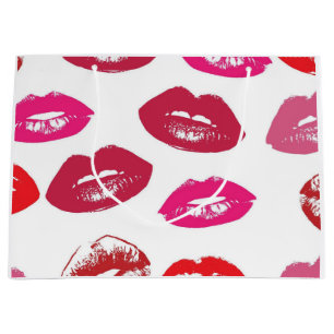 Kissable Läppar (Kissing Läppar, Red & Rosa Lipsti