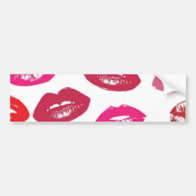 Kissable Läppar (Kissing Läppar, Red & Rosa Lipsti