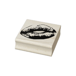 Kissable Läppar Lipstick Stämpel