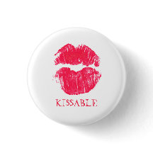 Kissable Läppar Red Lipstick Kisses Valentine Day
