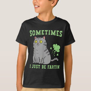 Kissande katt ibland bara kissar rolig anim t shirt