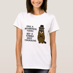Kissar en grundtråd idag. Skaffa rabies i morgon T Shirt
