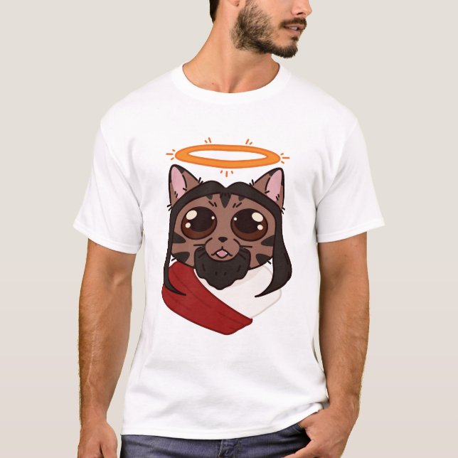 Kisse Christ T Shirt (Framsida)