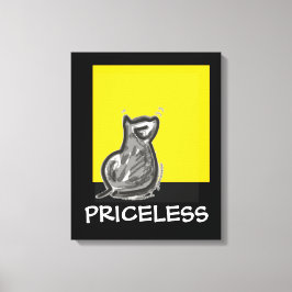 Kissekatt Canvastryck